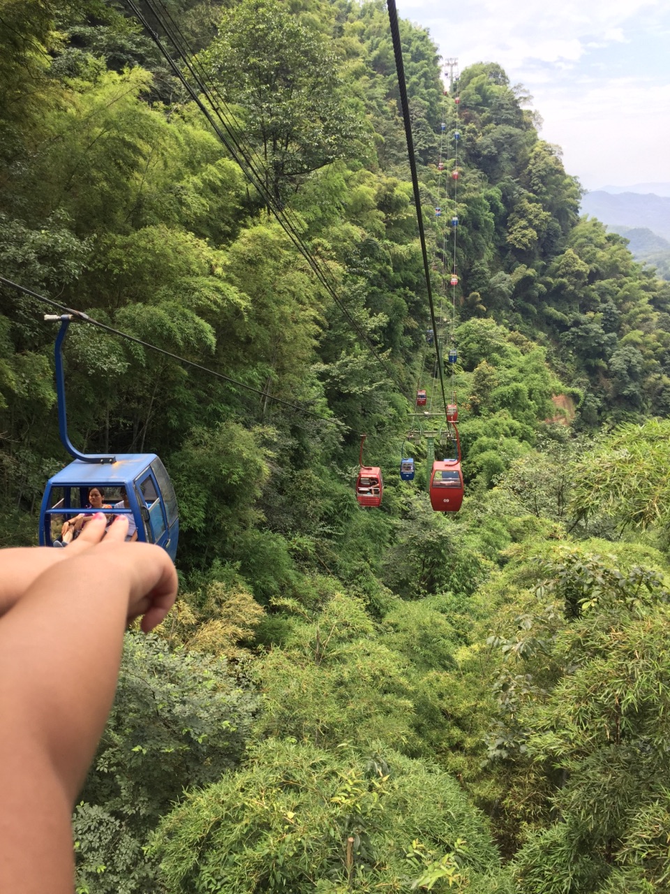 蜀南竹海景区观光索道