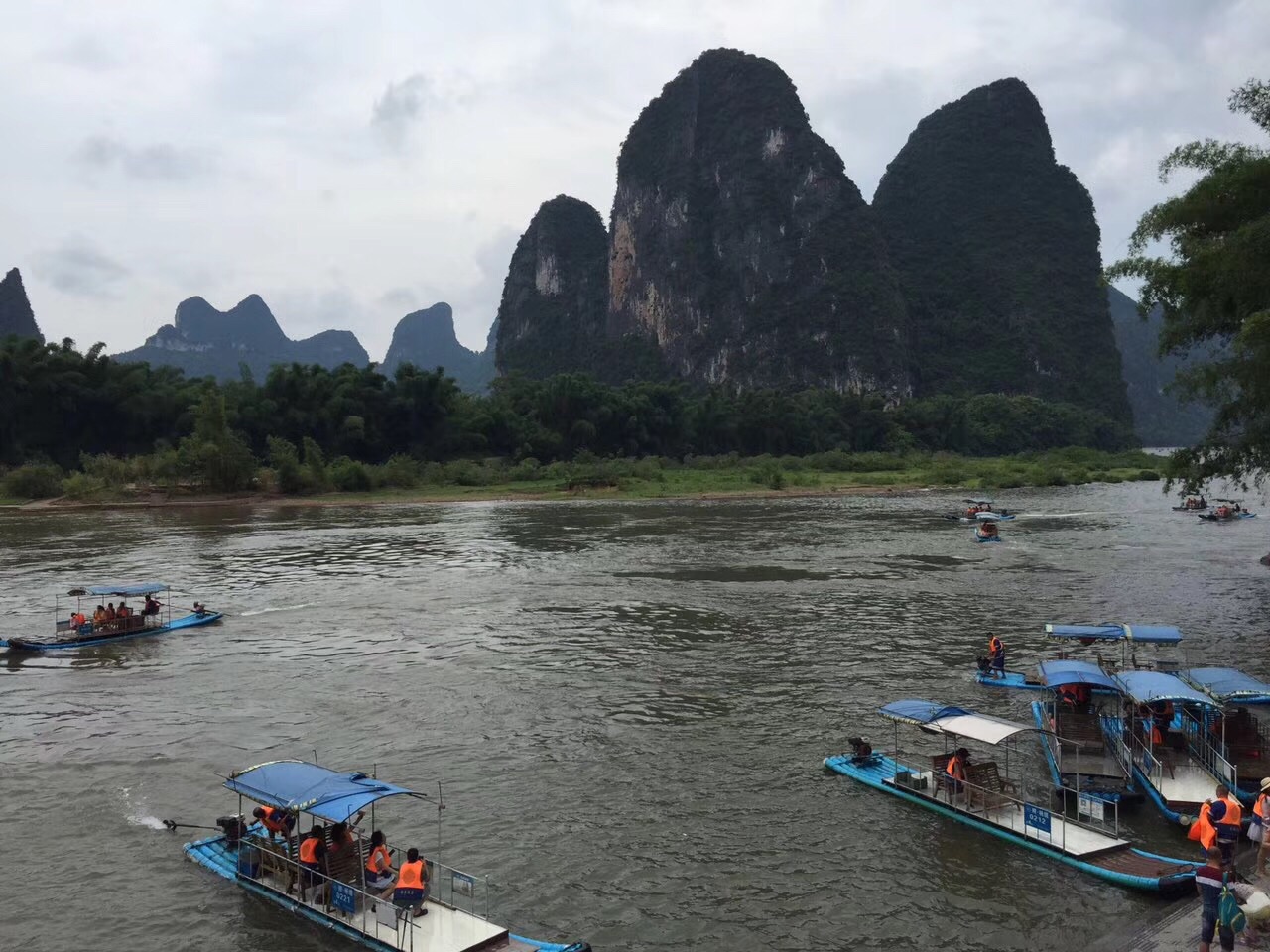 陽朔灕江竹筏遊楊堤段好玩嗎,陽朔灕江竹筏遊楊堤段景點怎麼樣_點評