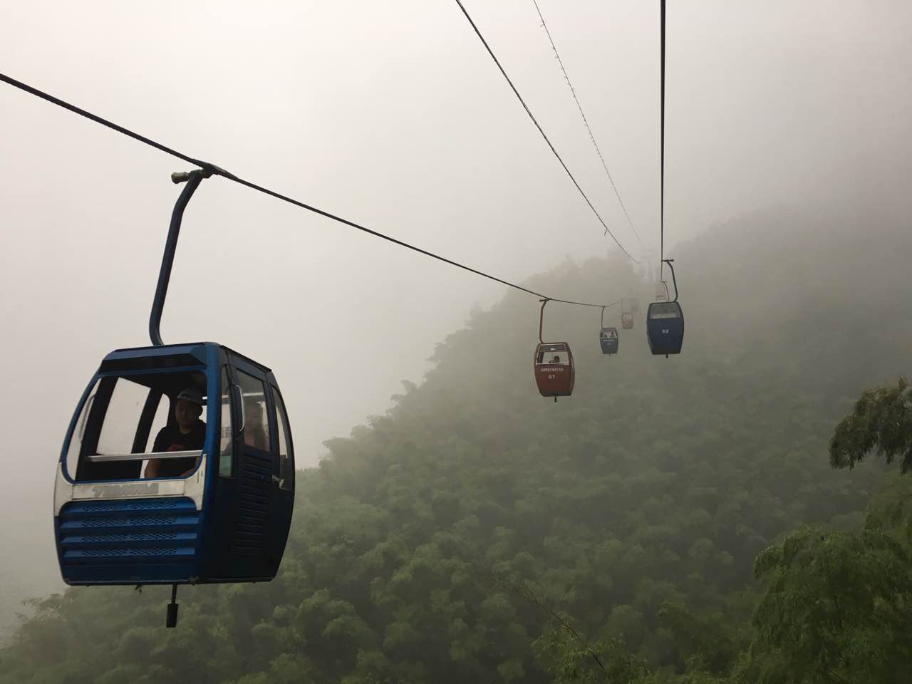 蜀南竹海景区观光索道