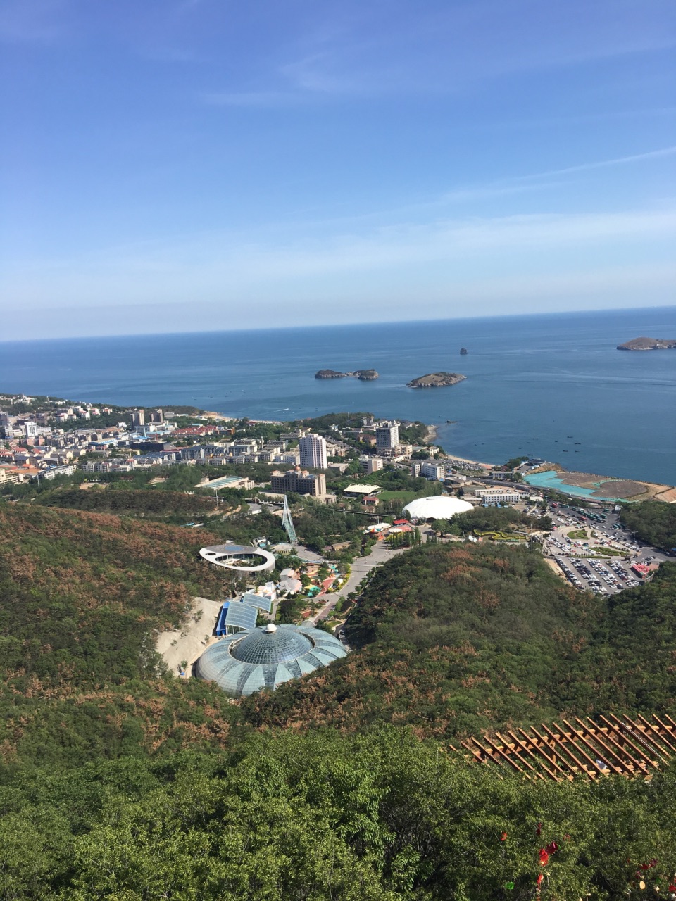 【攜程攻略】大連中國遼寧大連棒棰島 海之韻公園 蓮花山觀景臺 漁人