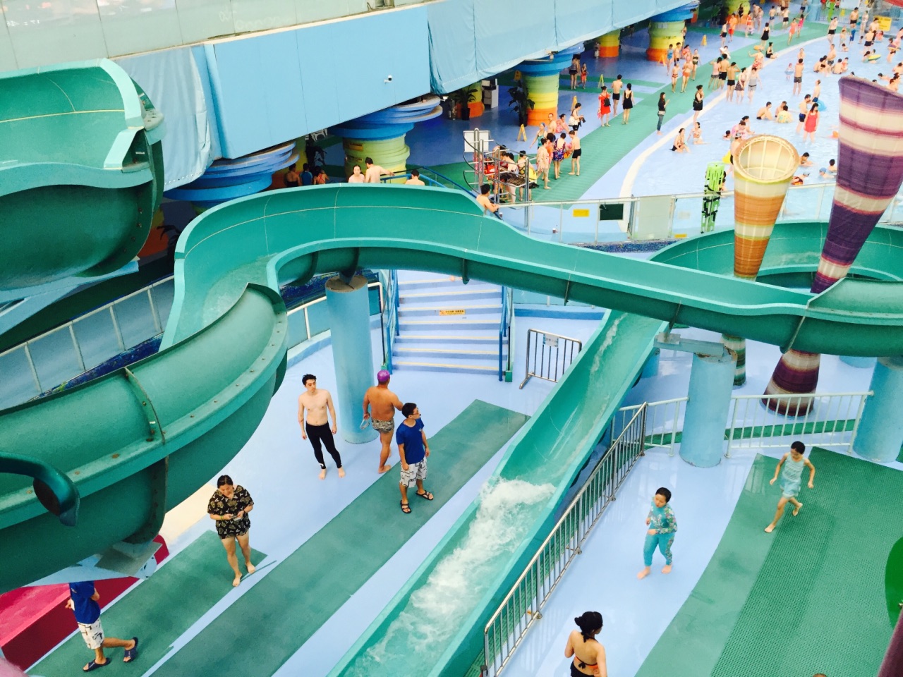 【携程攻略】北京水立方嬉水乐园景点,很好玩,孩子爽翻了.