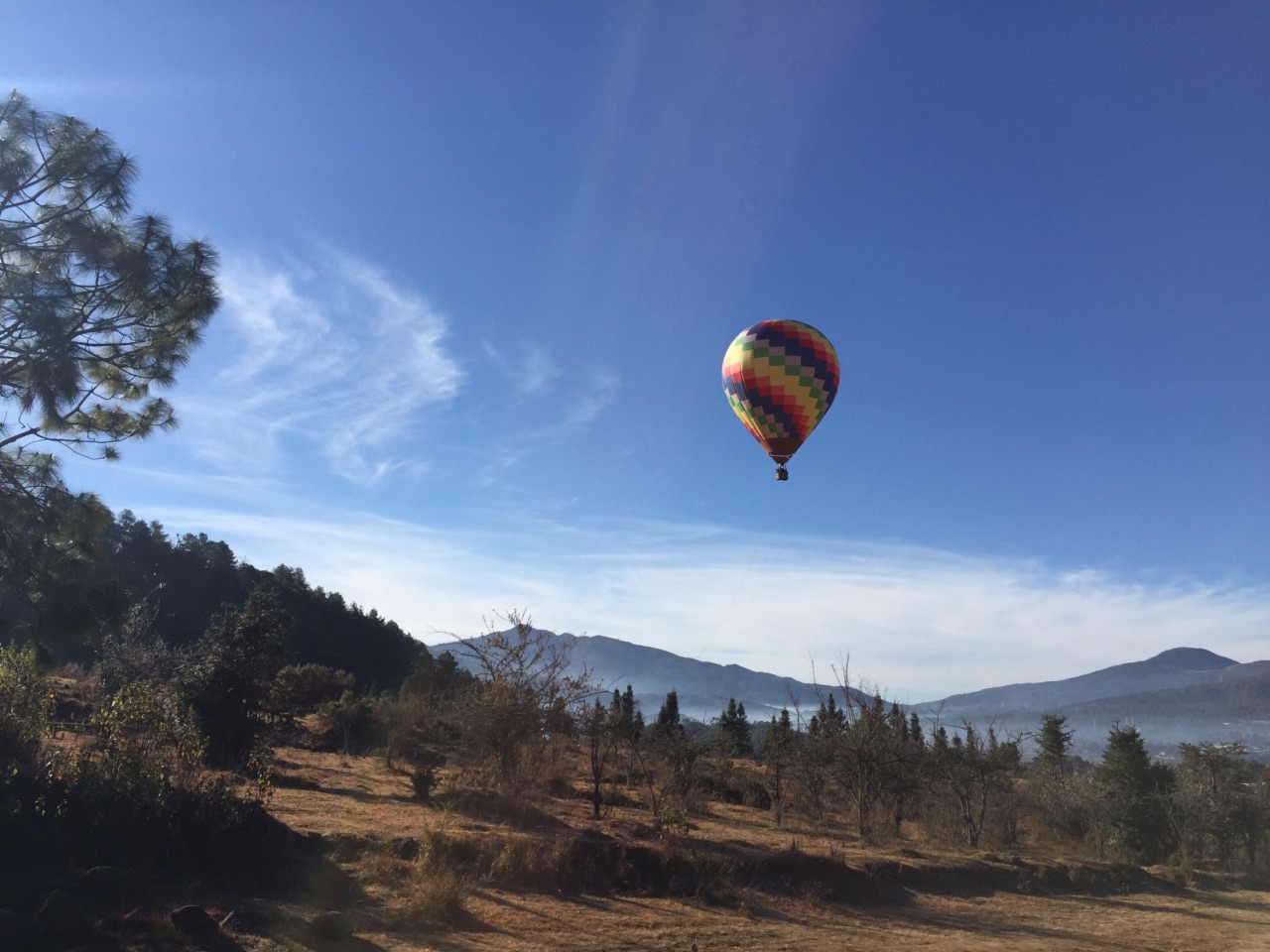 腾冲火山地质公园热气球体验项目