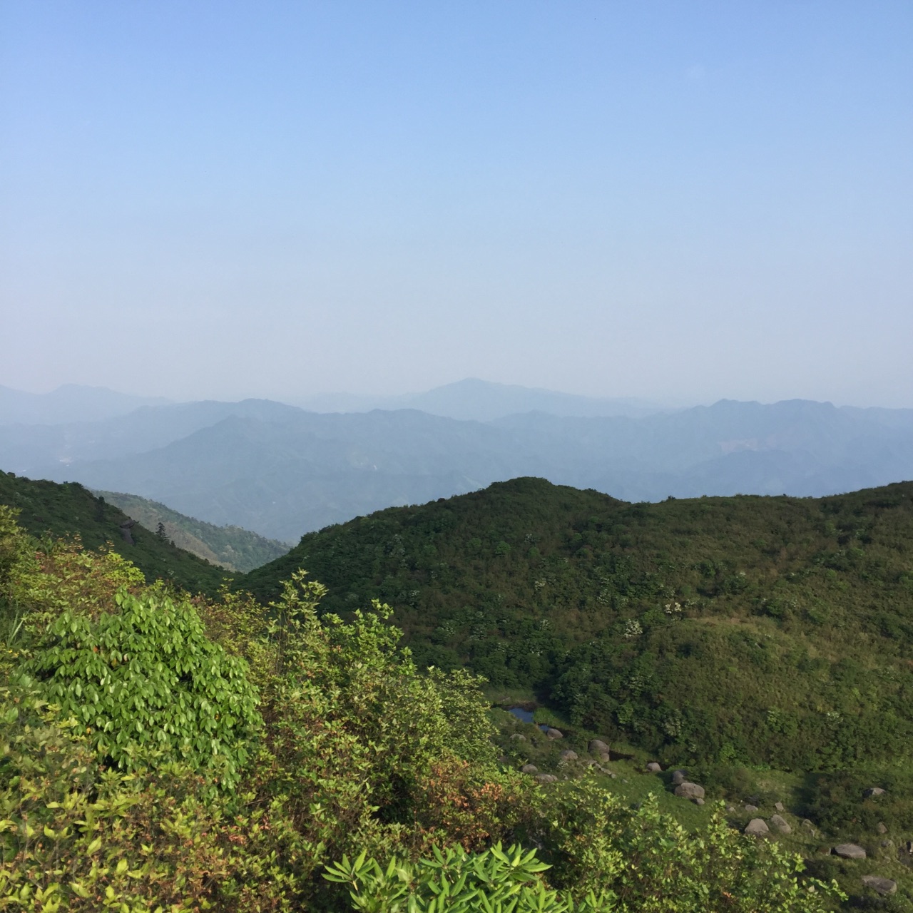 【携程攻略】浏阳大围山国家森林公园景点,山顶和栗木桥景区还不错