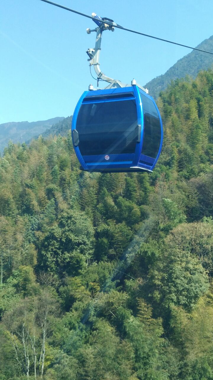 【携程攻略】安福羊狮慕风景区景点,坐缆车近二十分钟,下面竹海一览无