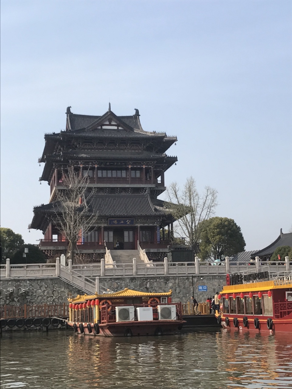 【携程攻略】泰州凤城河画舫游船好玩吗,泰州凤城河画舫游船景点怎么