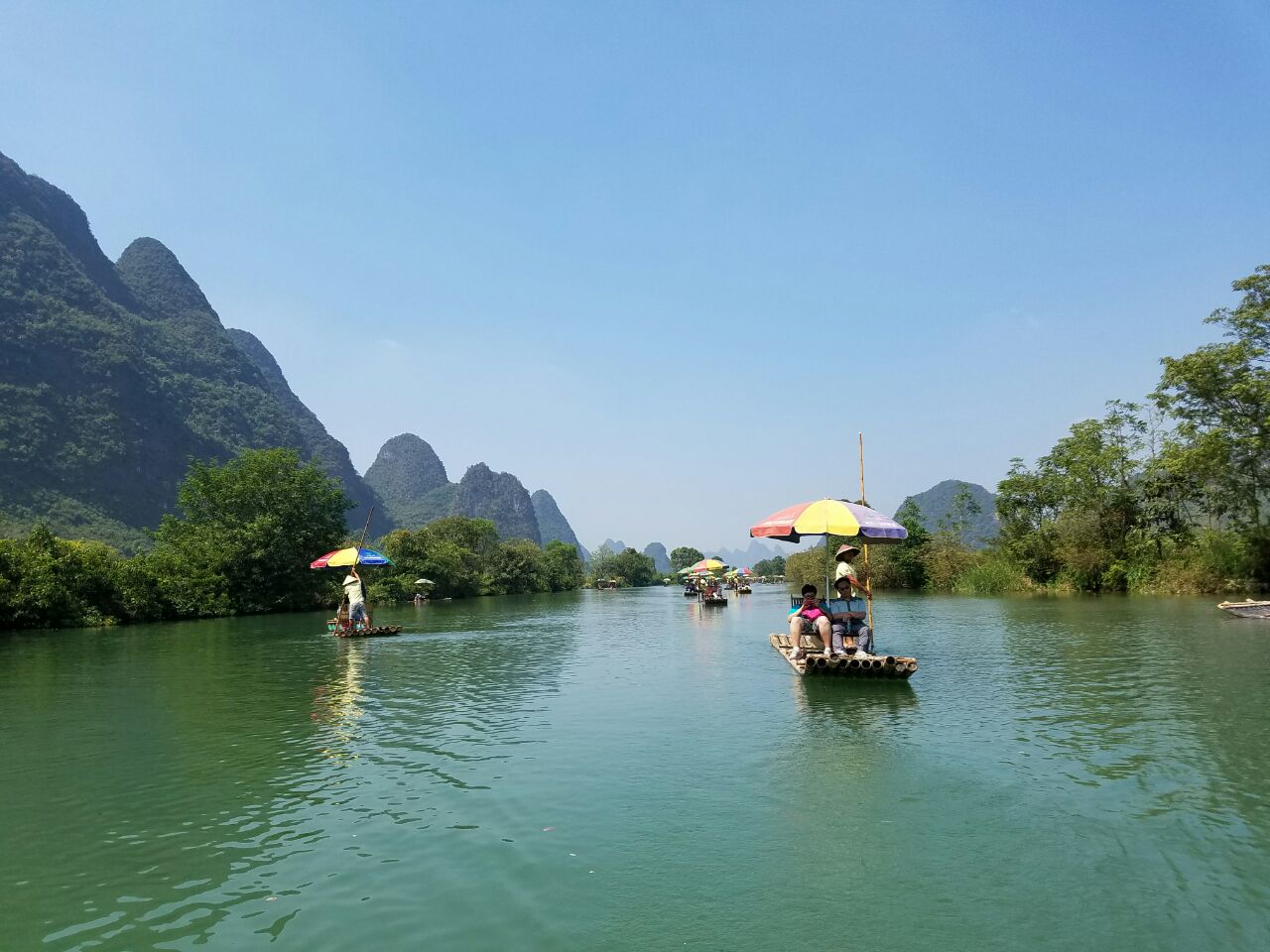 【漂流季】遇龙河精华段竹筏漂流门票