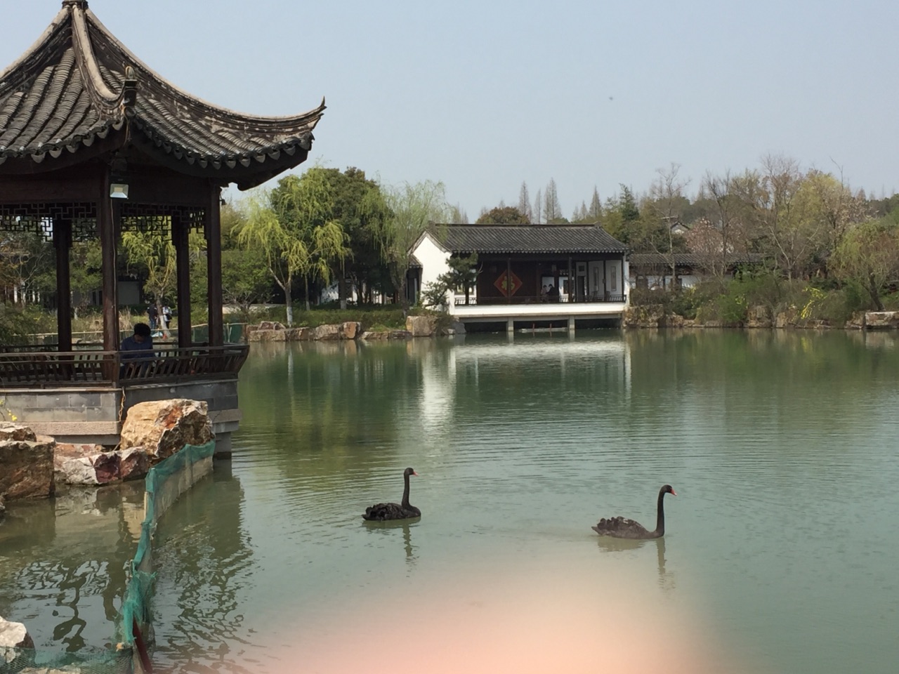 【携程攻略】常熟尚湖风景区景点,景区很大,风景很不错,可以牡丹还没