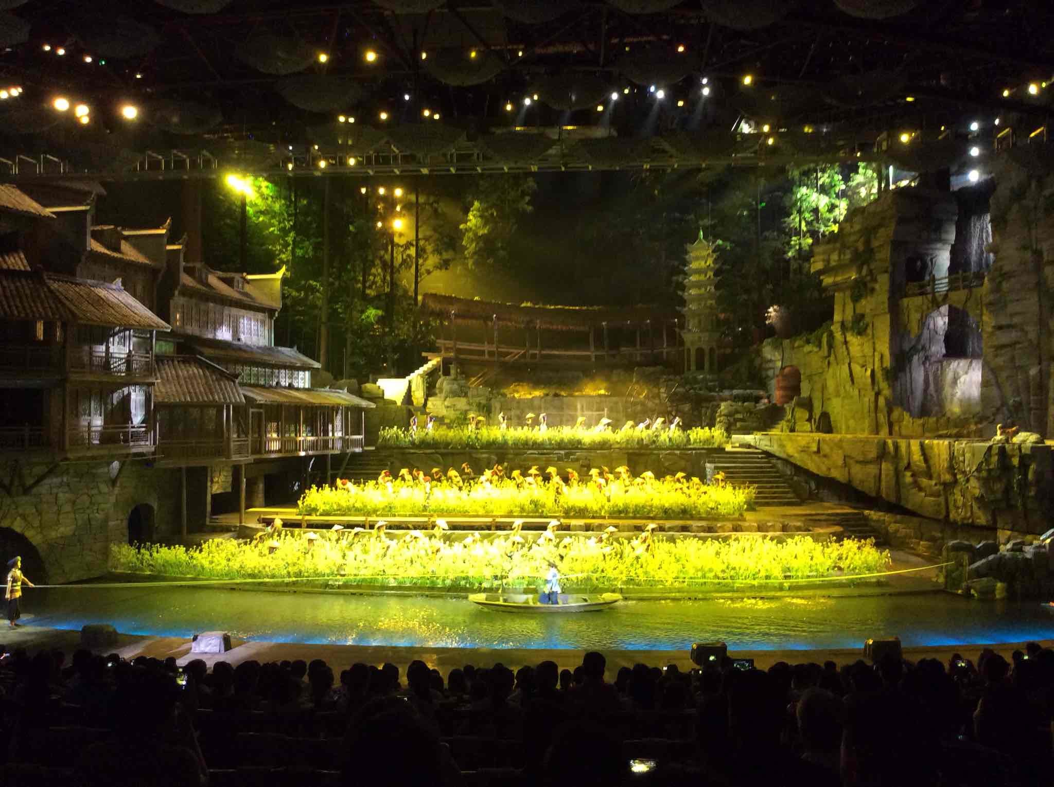 《边城》大型森林剧场演出