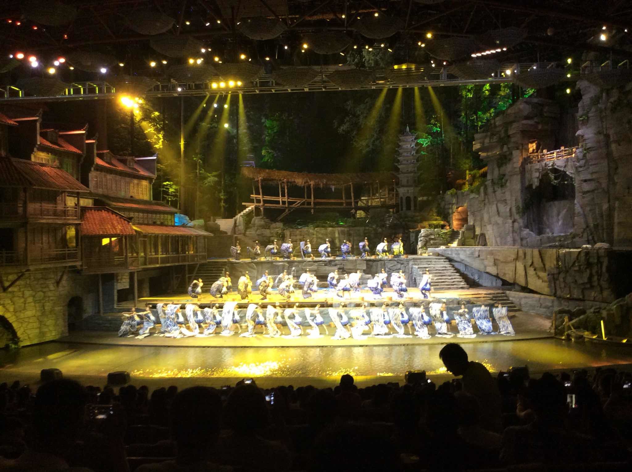 《边城》大型森林剧场演出