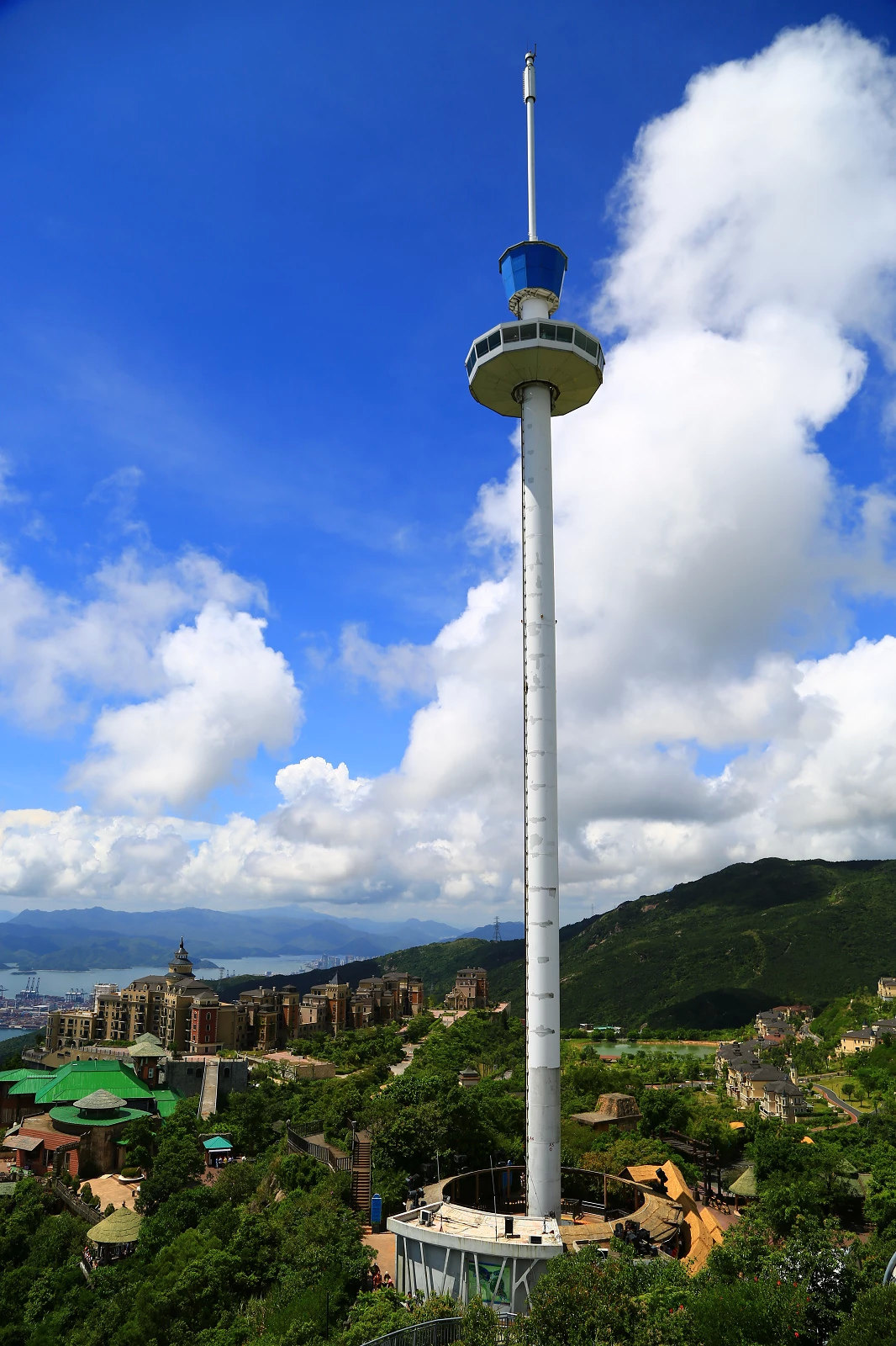 东部华侨城大侠谷旅游景点攻略图