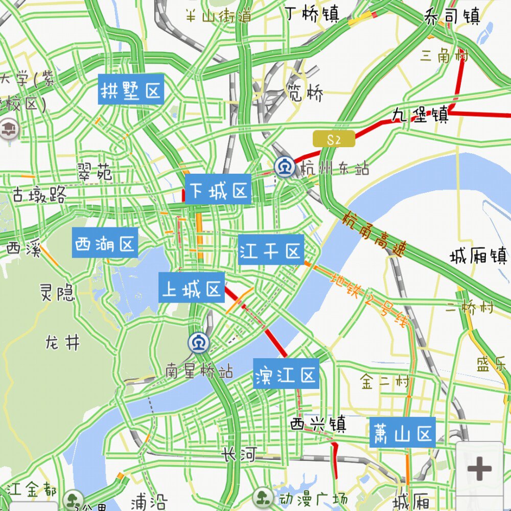 杭州 海拔地图图片