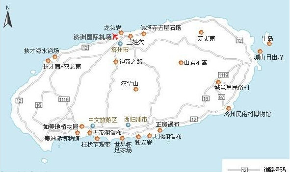 济州岛的济州市有哪些景点