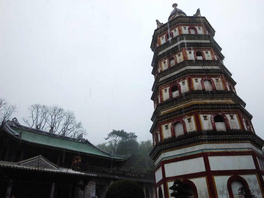 雨中游千年古刹 南华寺清幽淡雅-独行广东(7)