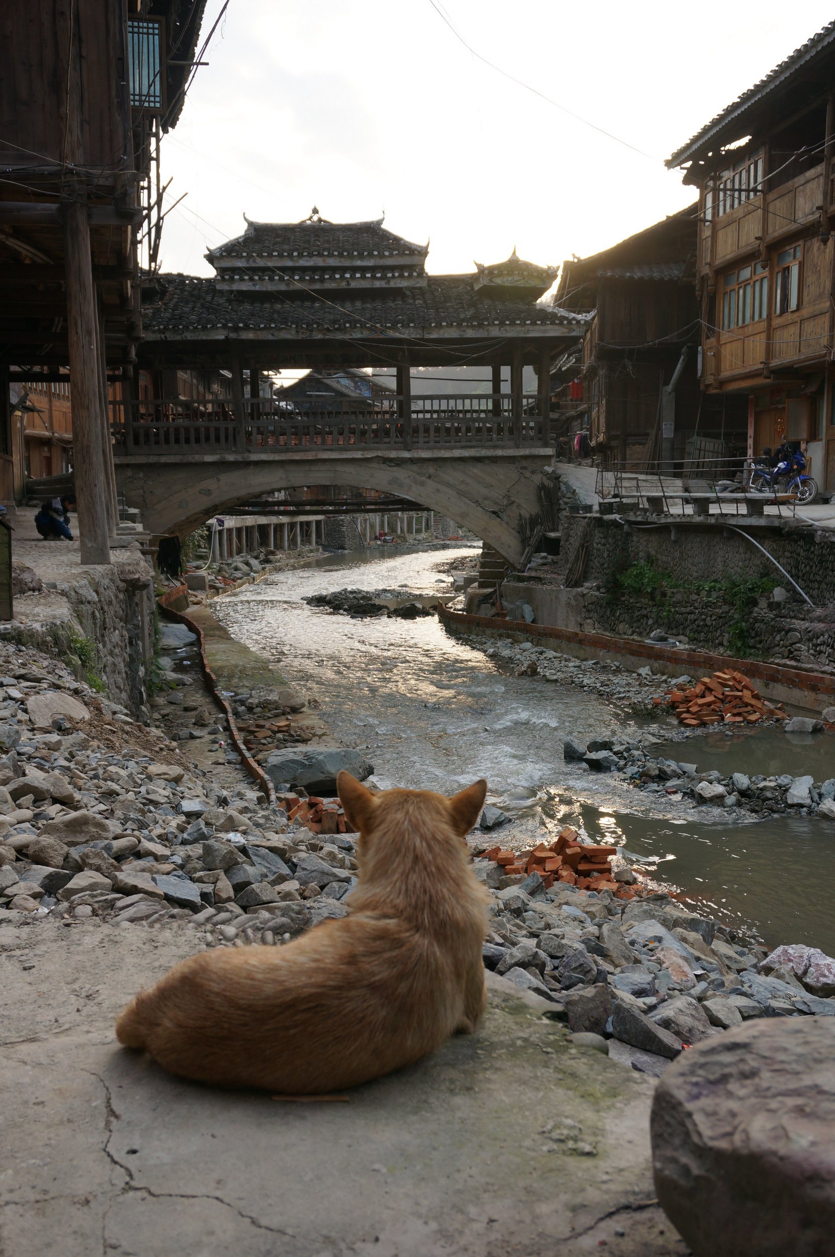 【攜程攻略】貴州肇興侗寨景點,2012年時,村子大興土木.