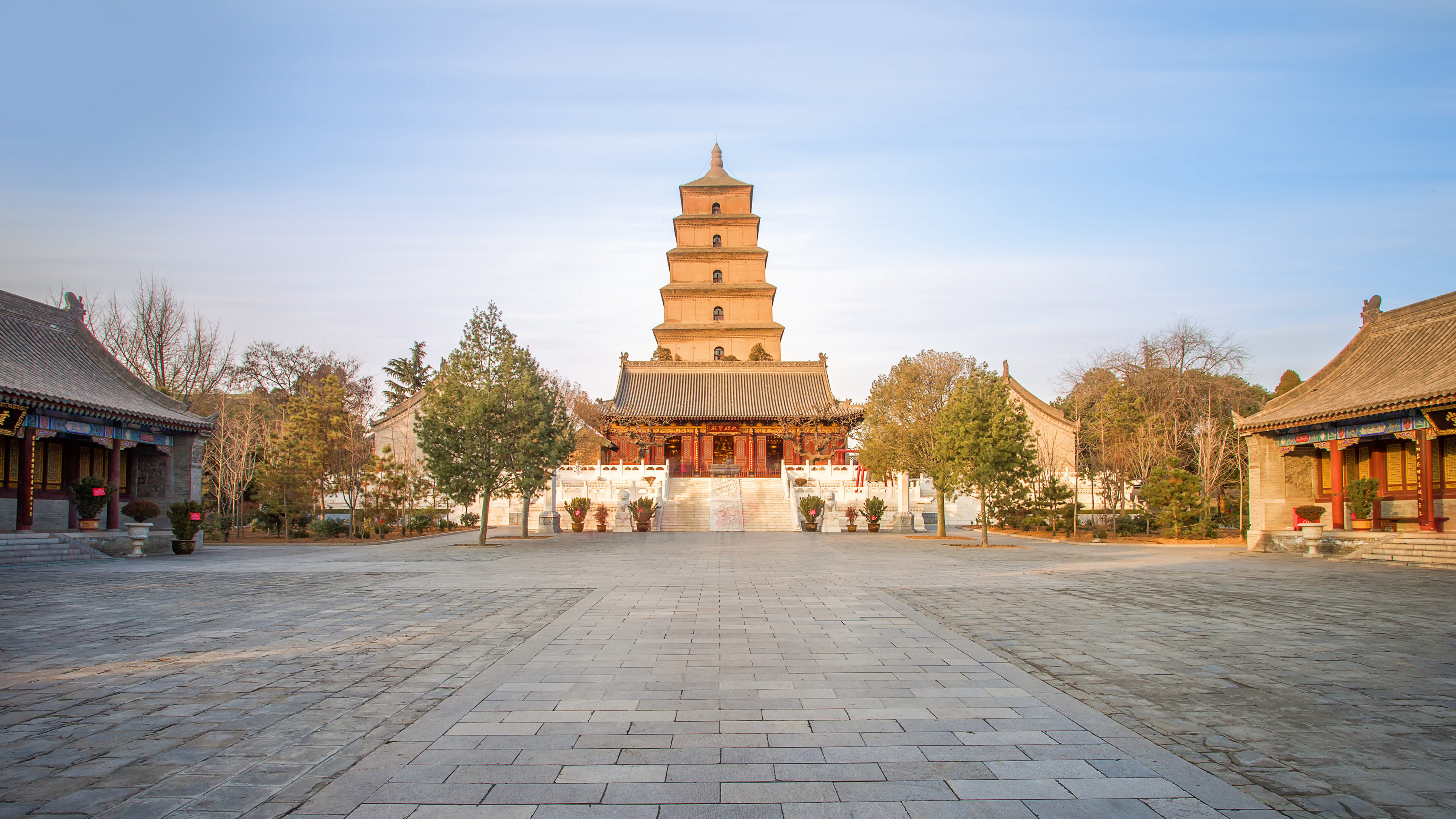 大雁塔 大慈恩寺是西安的标志性建筑