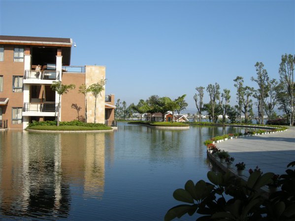 湖泉酒店一景,这次没机会住,下次定来感受一下这个五星级.