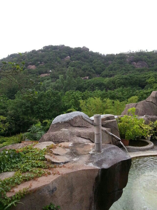 潮州東山湖溫泉度假村旅遊景點攻略圖