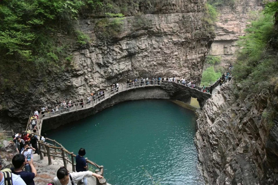 太行山大峽谷旅遊景點攻略圖