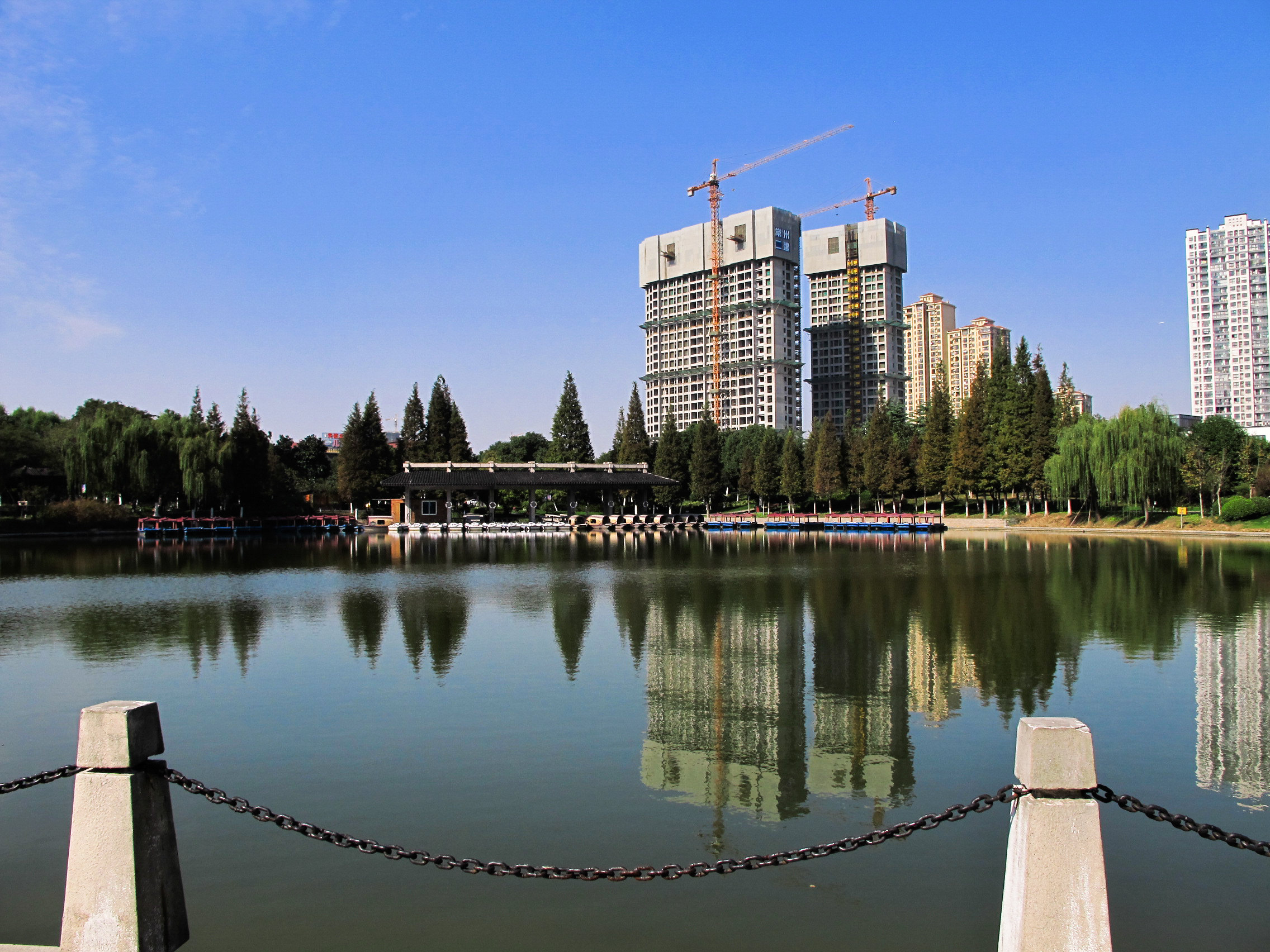 常州荆川公园图片图片
