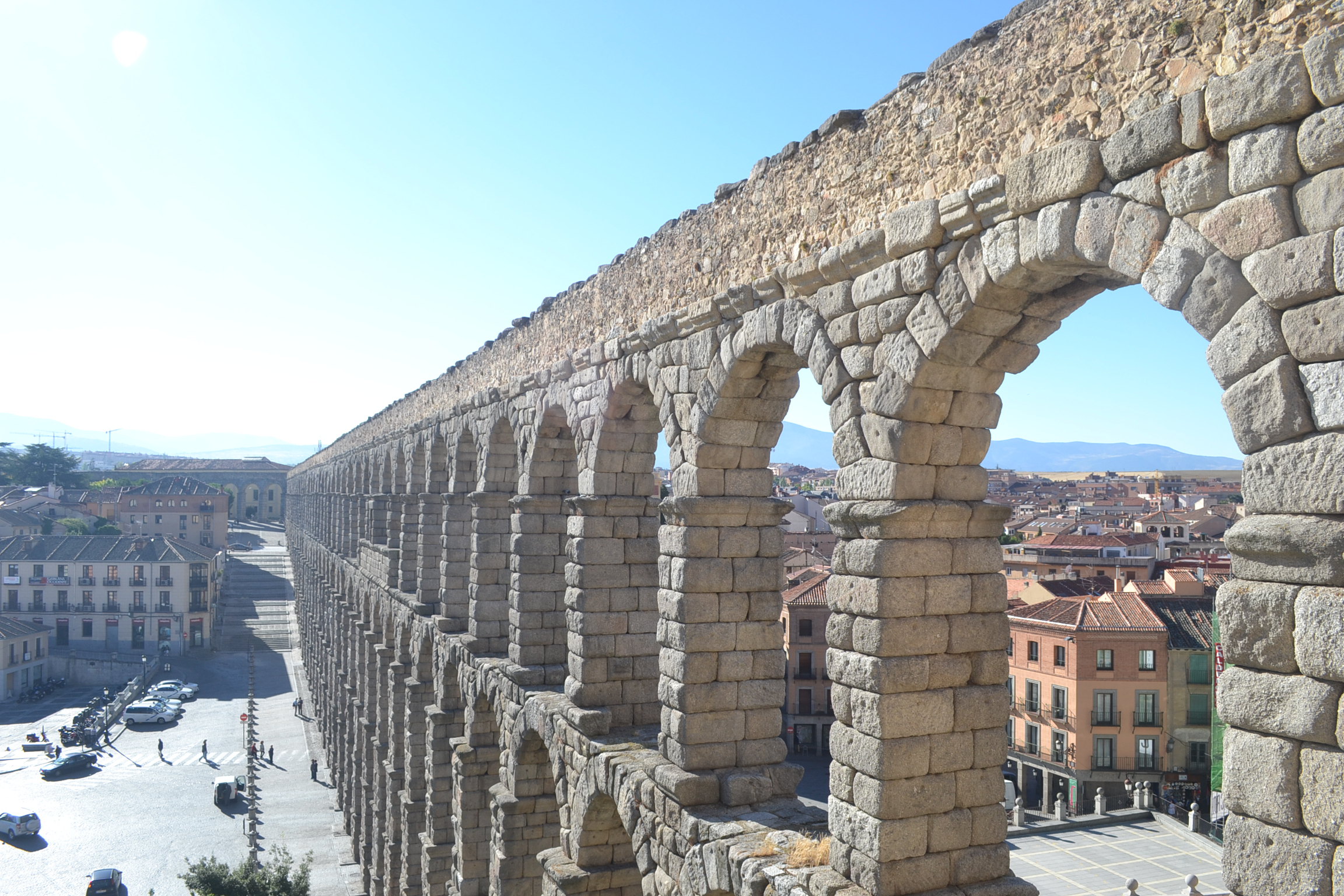 古罗马大渡槽aqueduct of segovia