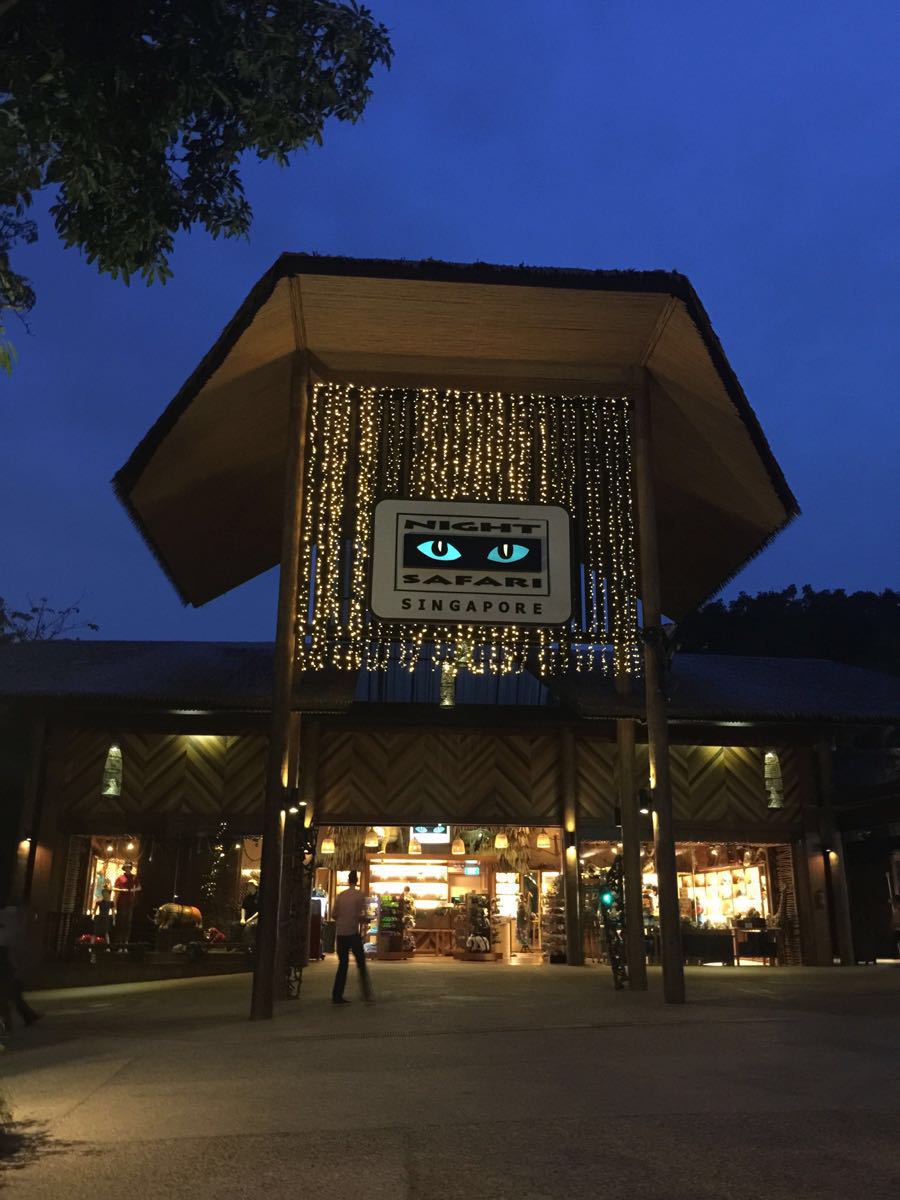 【攜程攻略】新加坡夜間野生動物園景點,黑漆漆.幾乎看不見什麼動物.