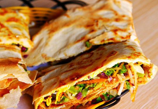 鲁南名吃·滕州菜煎饼