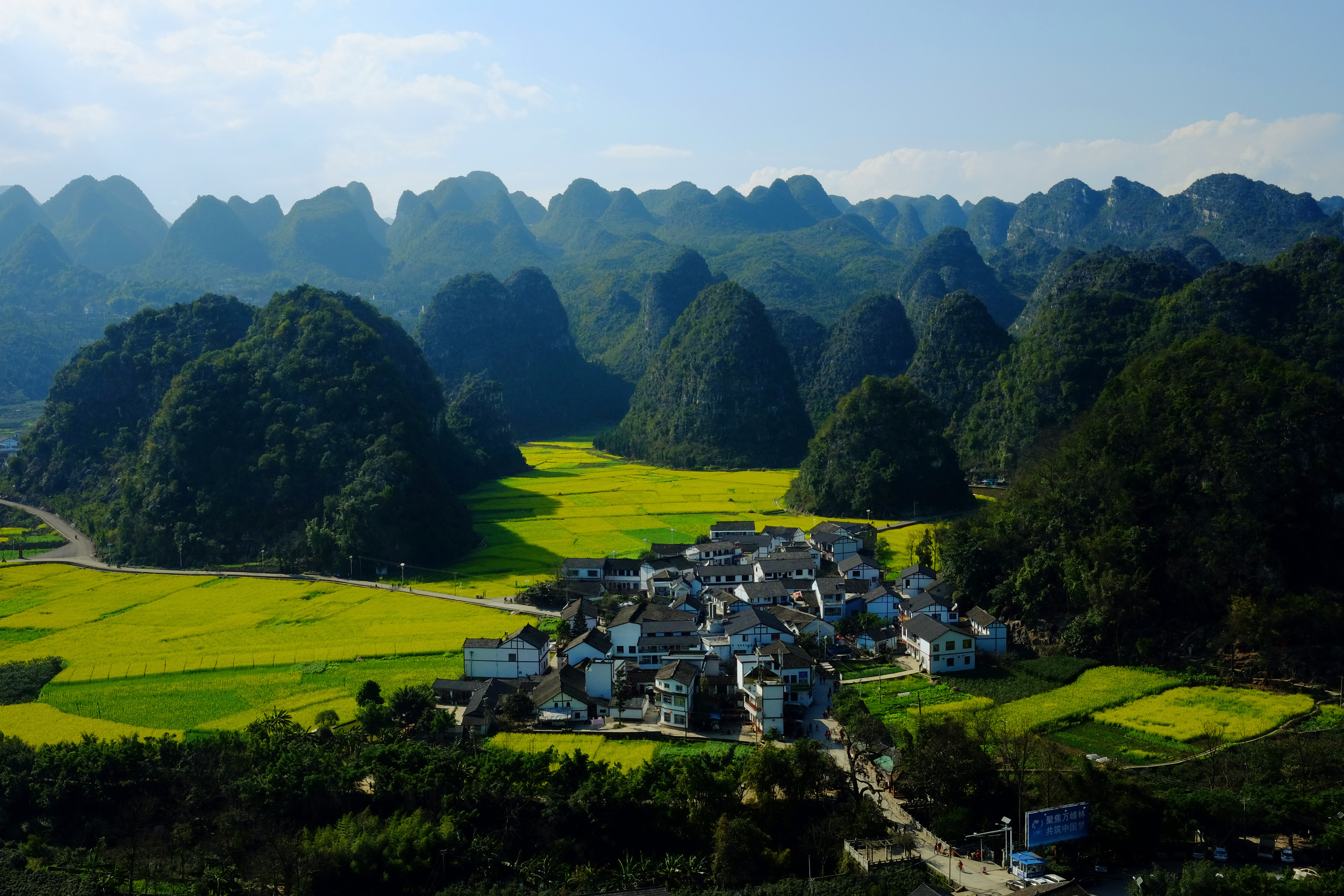 万峰林最佳旅游季节,万峰林风景区最佳时间