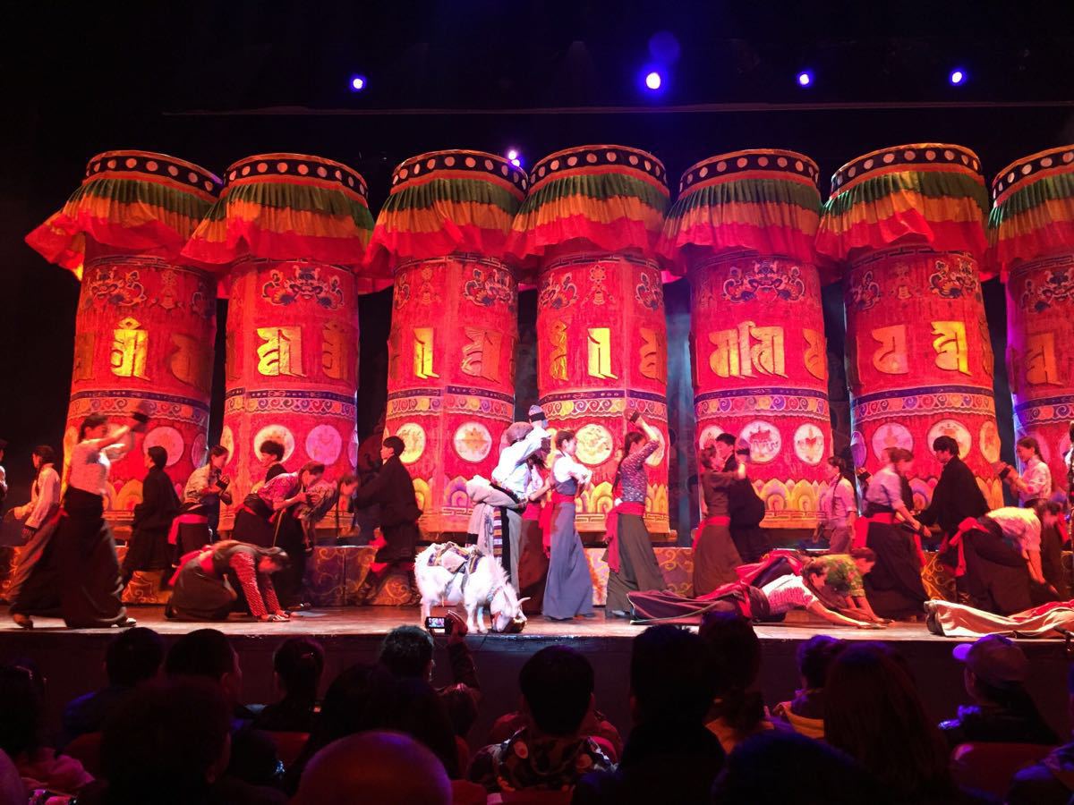 【携程攻略】九寨沟《藏谜》娱乐点,演出很好,故事情节,舞台,演员的