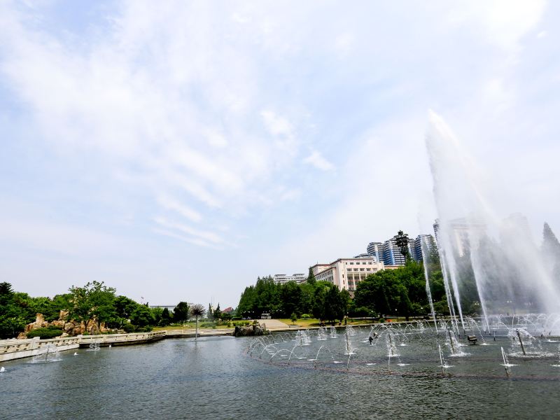 万寿台喷水公园