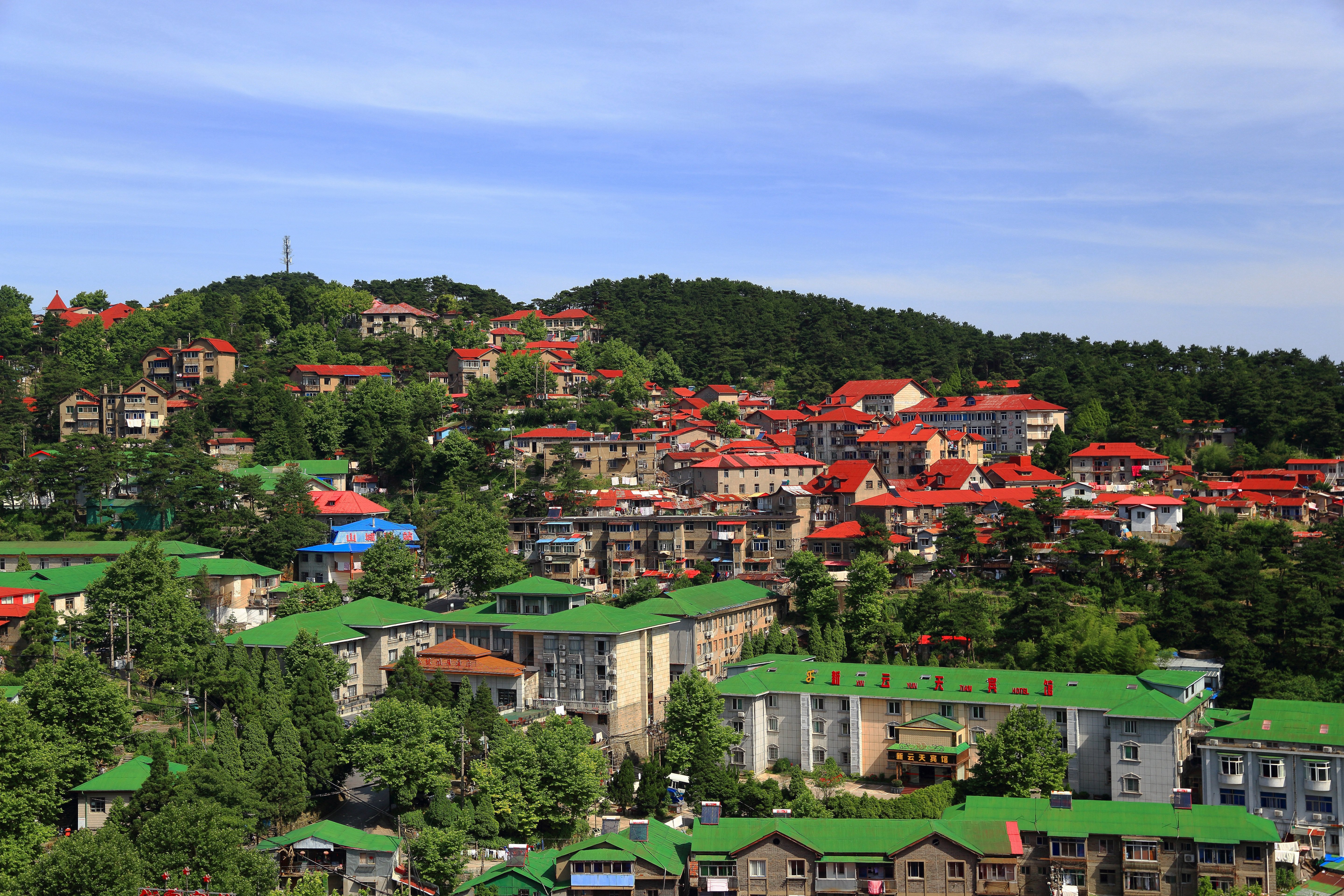 庐山风景区牯岭镇图片