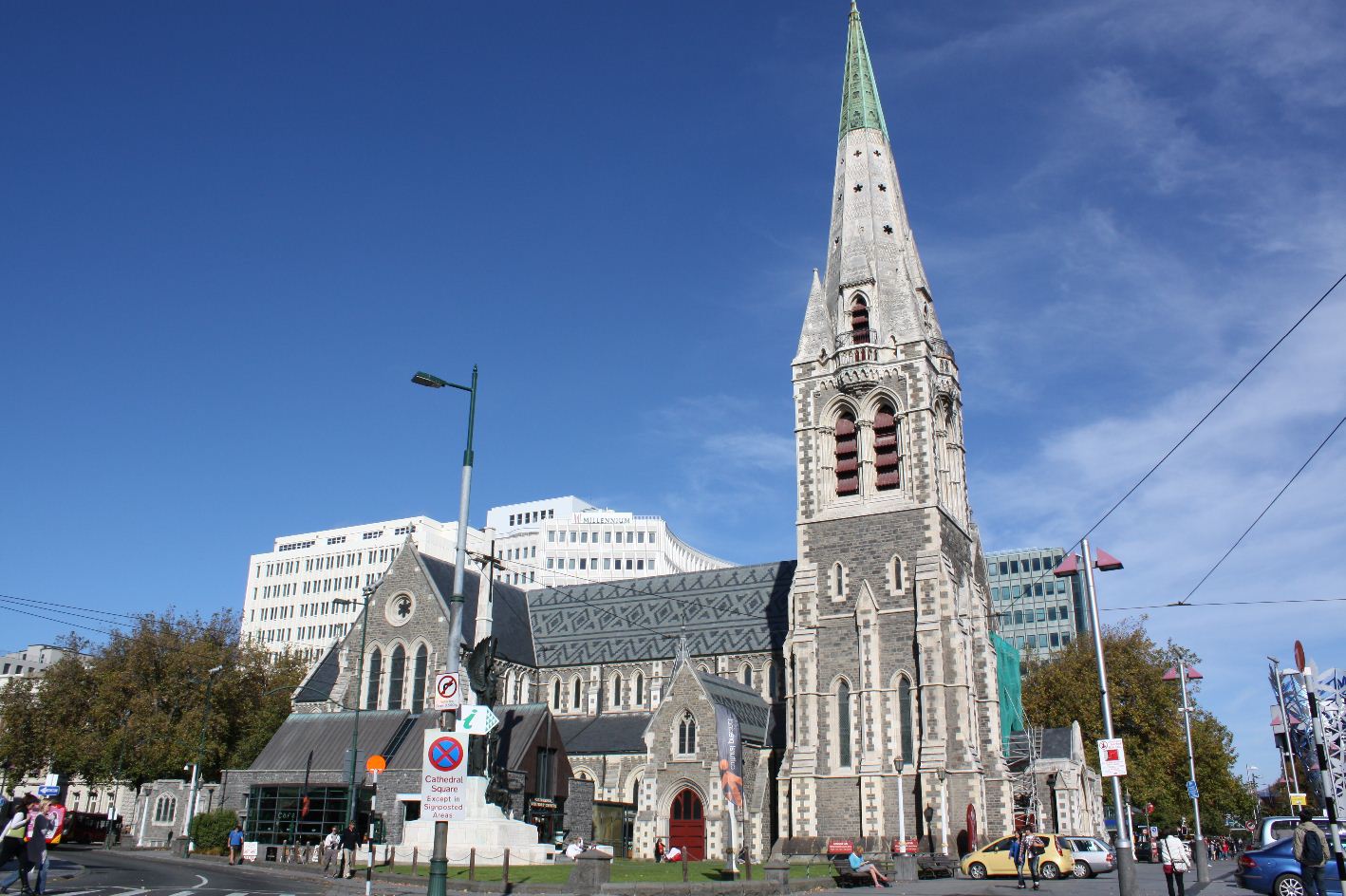 【携程攻略】南岛坎特伯雷基督城大教堂广场好玩吗,基督城大教堂广场