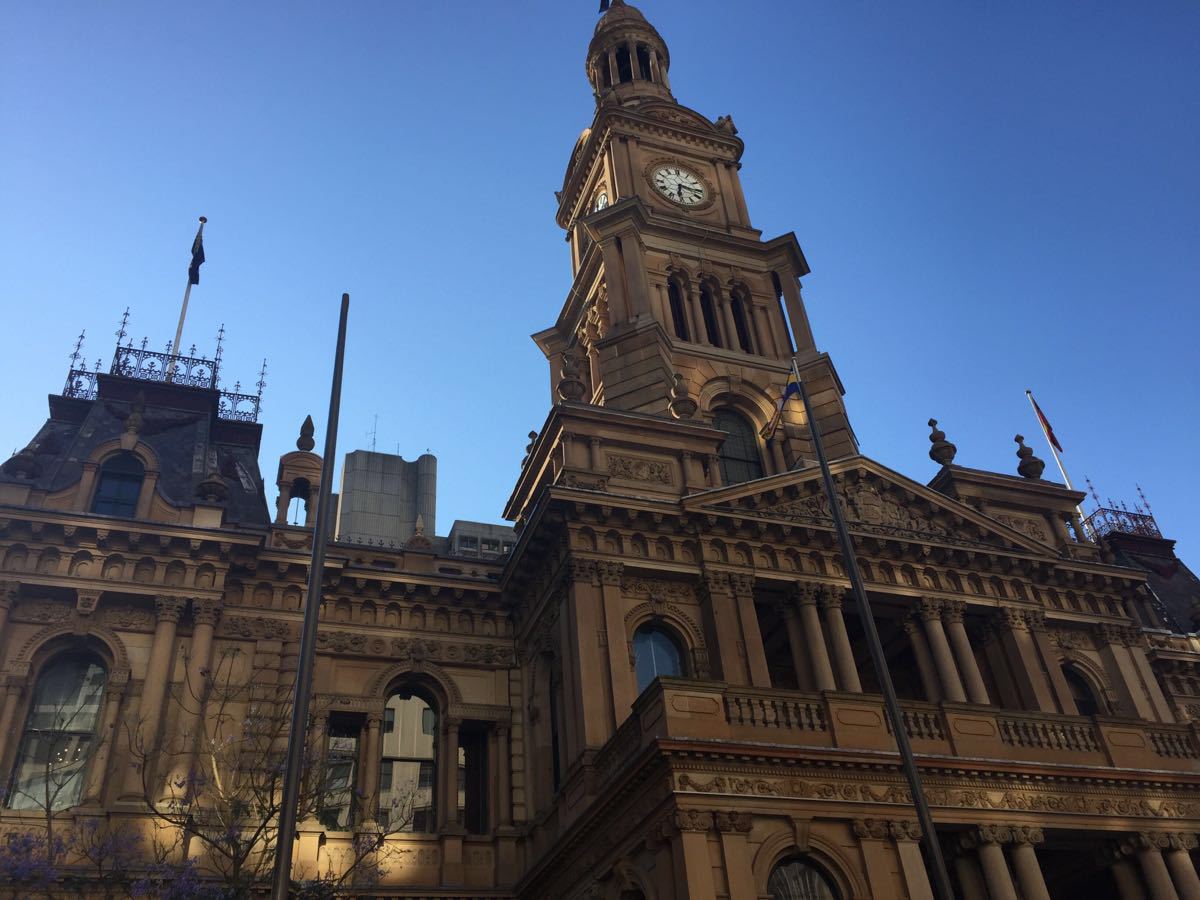 【携程攻略】悉尼悉尼市政厅景点,位于qvb附近～我们去的时候不知赶上