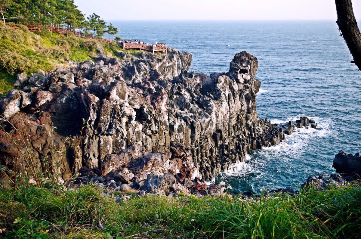 【攜程攻略】濟州島柱狀節理帶景點,濟州島的景點大多有一個特點,小巧