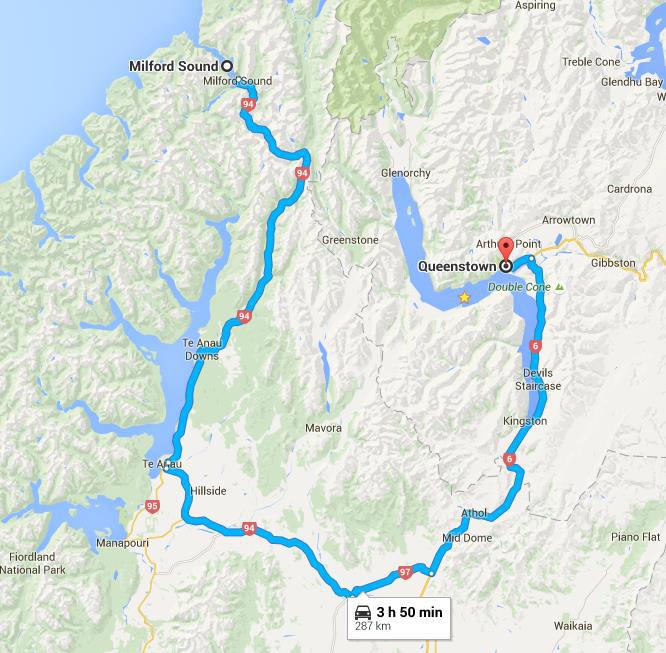 皇后镇自驾到米尔福德峡湾及峡湾门票