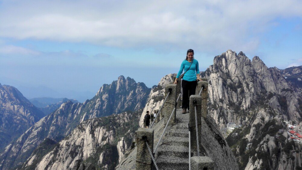 【攜程攻略】黃山風景區天都峰景點,天都峰絕對值得一去,風景極美,但