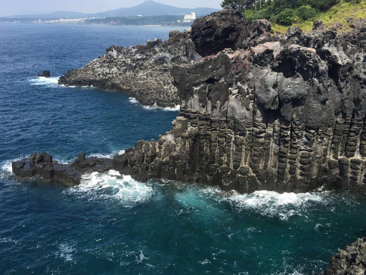 【攜程攻略】濟州島柱狀節理帶景點,門票只要2000韓幣,很值得去的地方