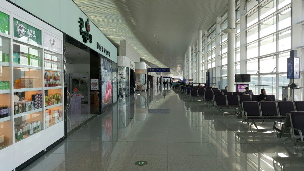蓬莱机场内景图片