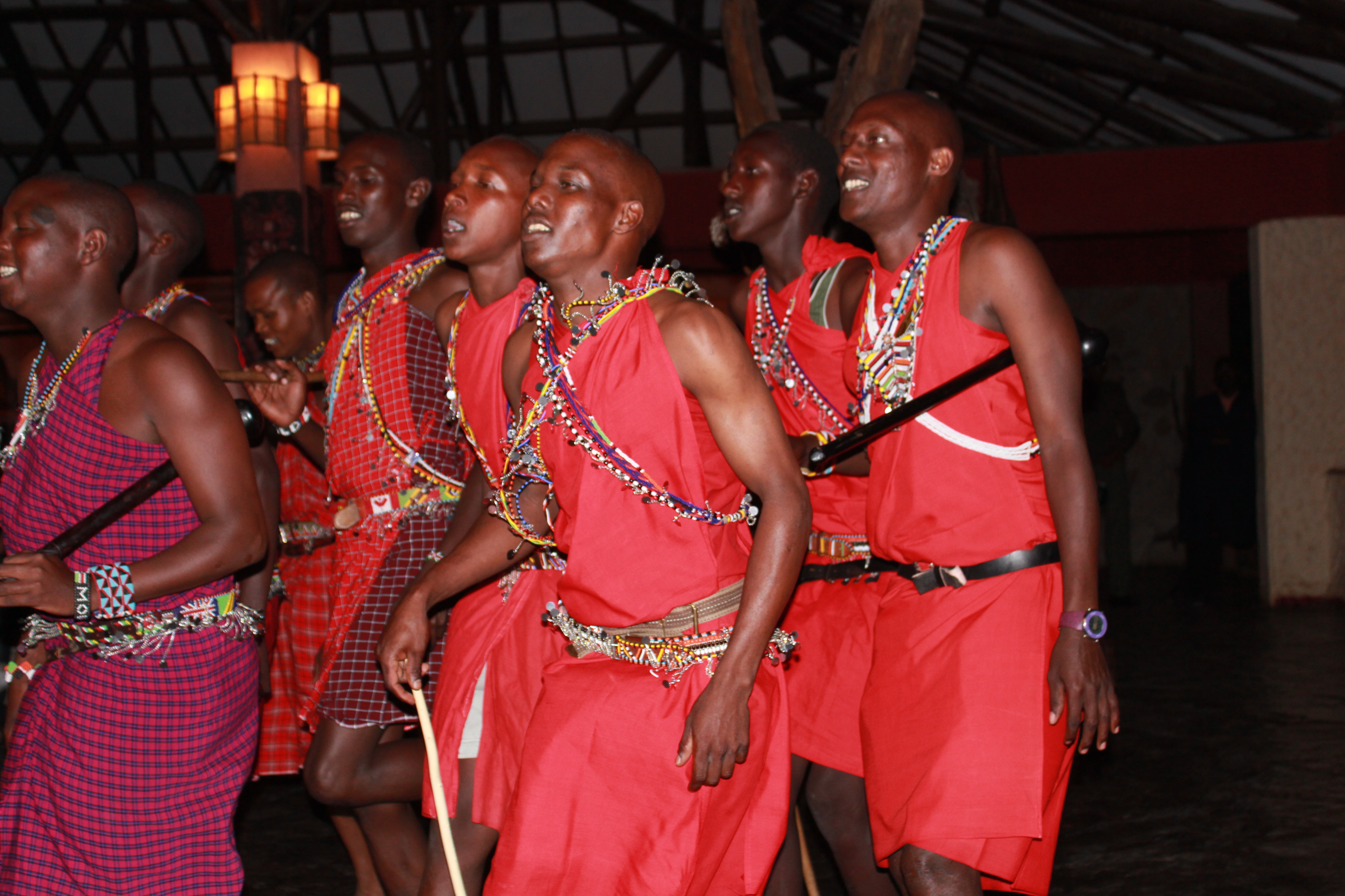 肯尼亚马赛村落