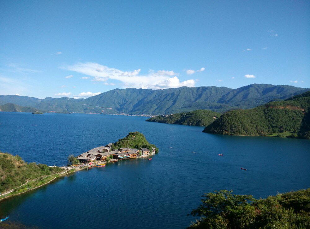 瀘沽湖觀景臺旅遊景點攻略圖