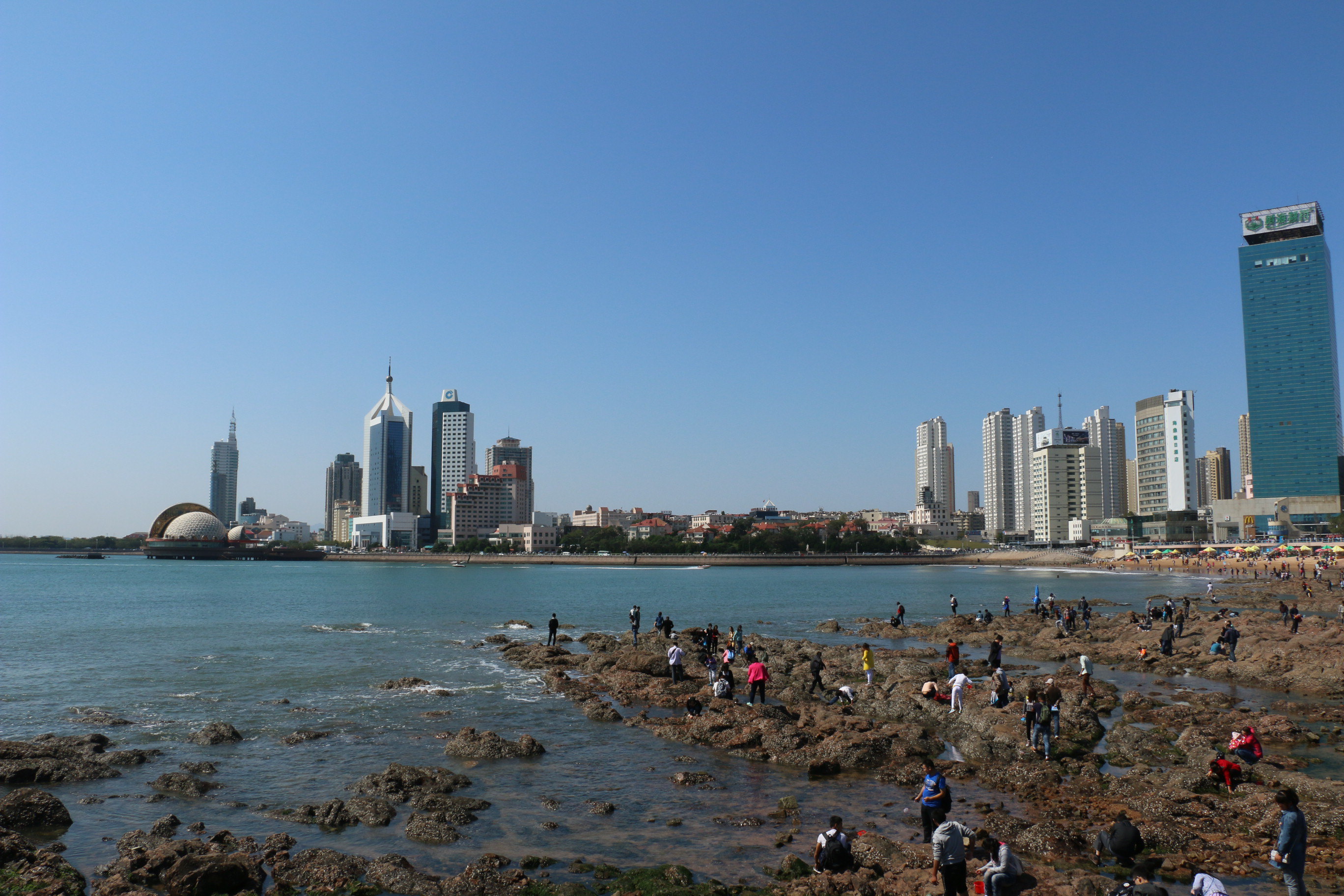 【携程攻略】青岛栈桥适合家庭亲子旅游吗,栈桥家庭亲子景点推荐/点评