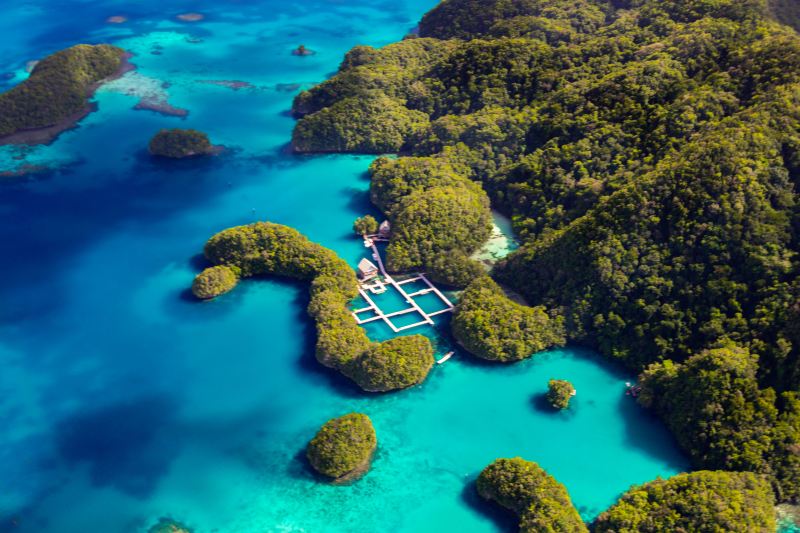 Koror travel guides 2020 Koror attractions map Palau independent travel guidebook