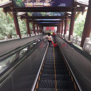 还有就是一定要上玉垒阁,看下都江堰整个全景!照下都江堰的整