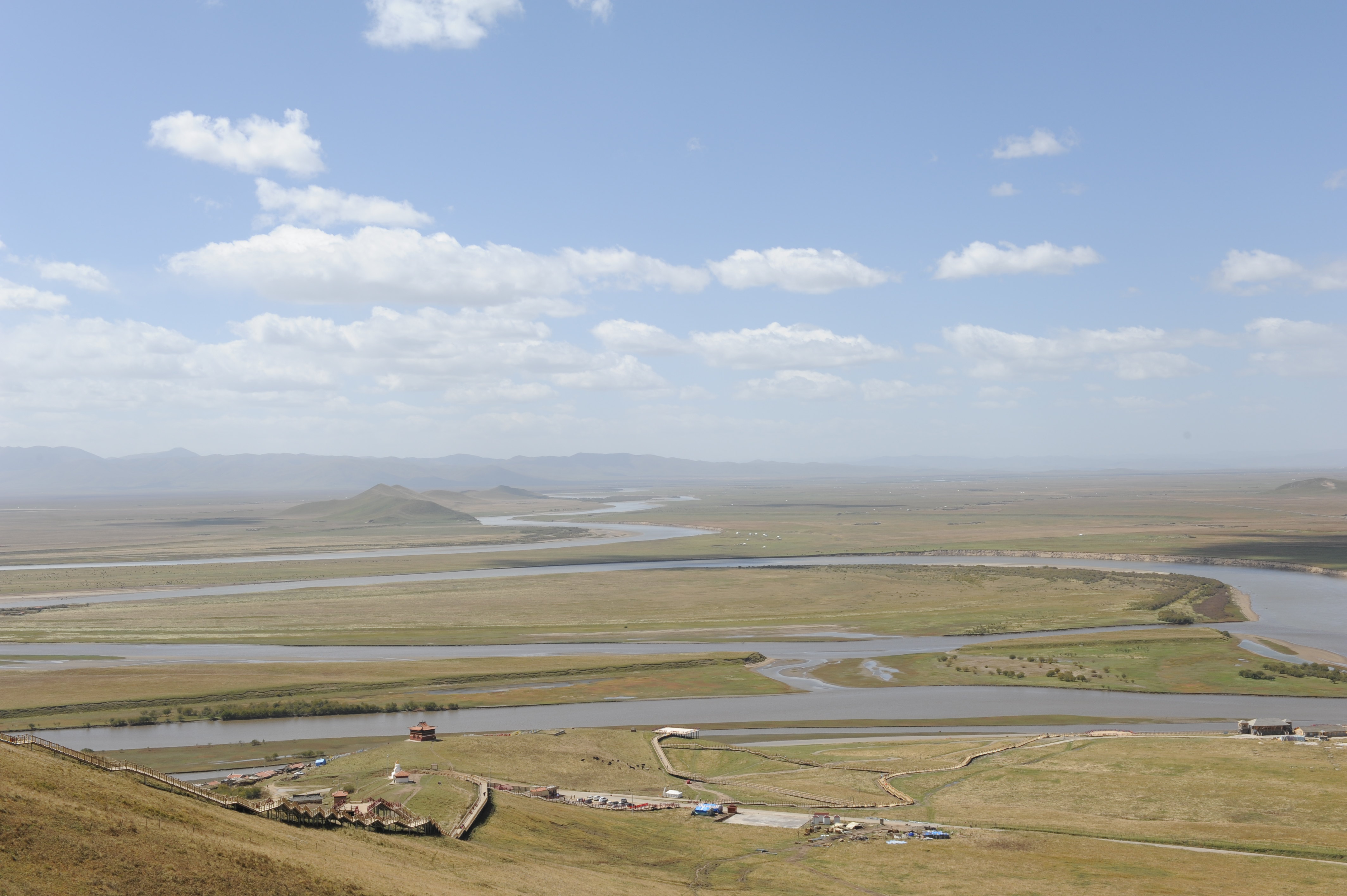 【携程攻略】若尔盖九曲黄河第一湾景点,九曲十八湾啊,奔腾不息归大海