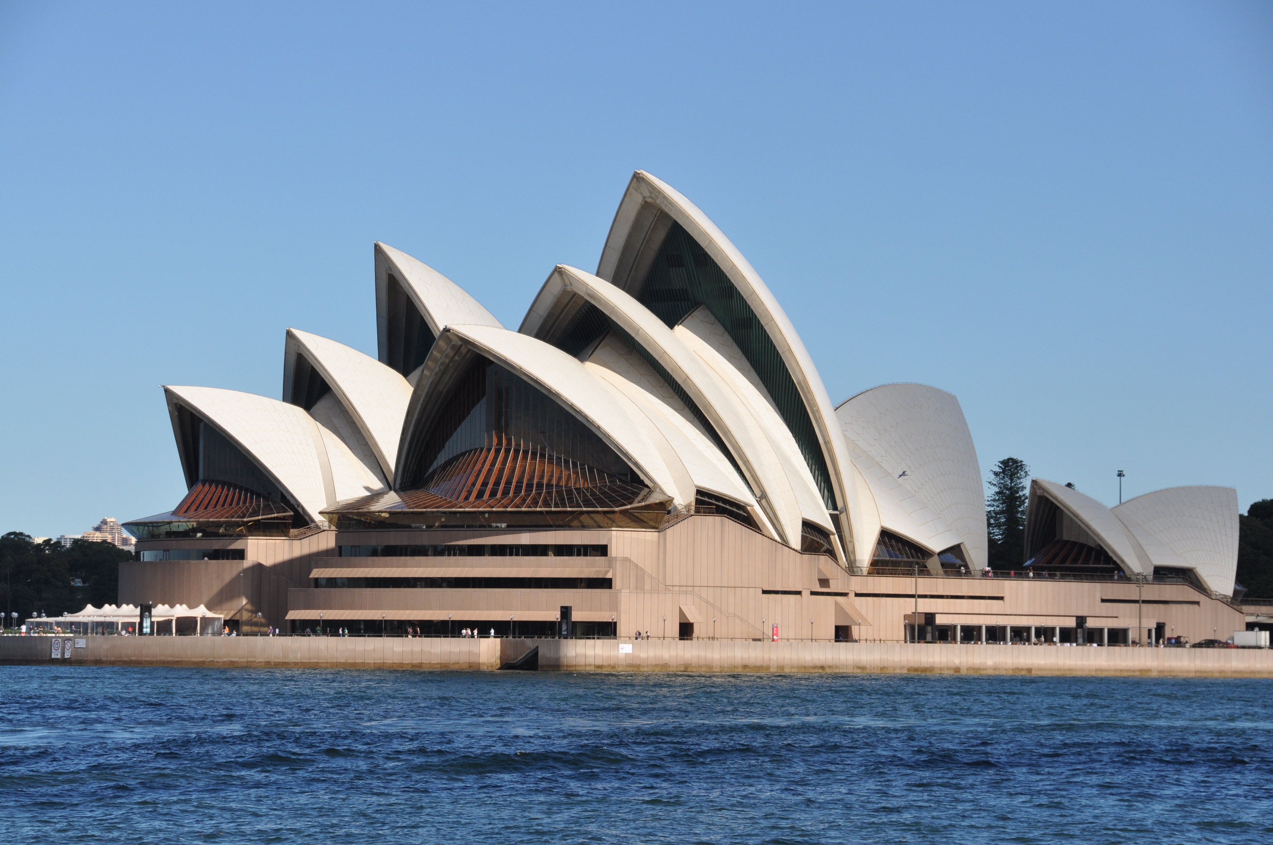 【携程攻略】悉尼悉尼歌剧院景点,澳大利亚的标志性建筑,在对面的植物