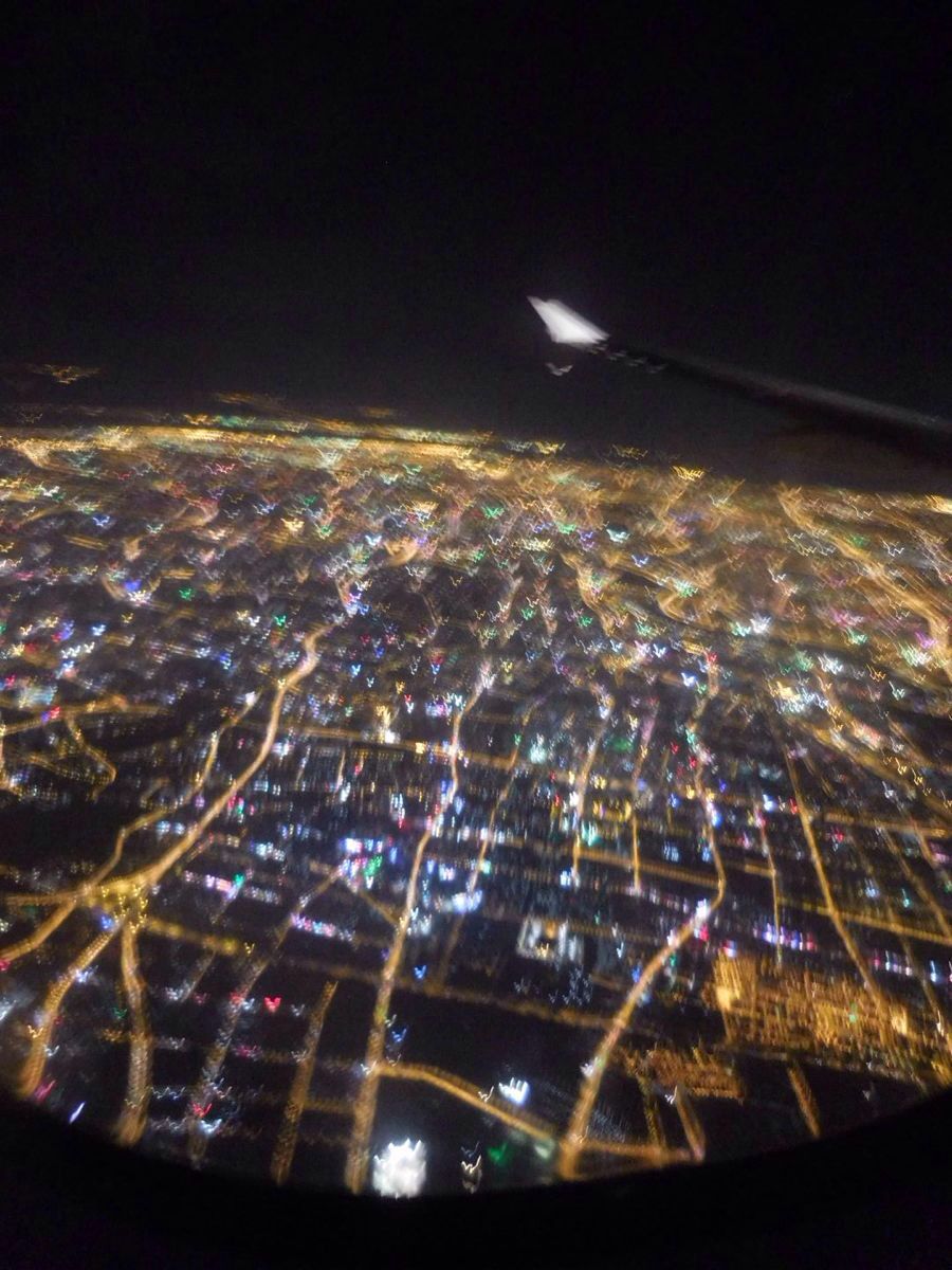 浦东机场夜景 手机图片