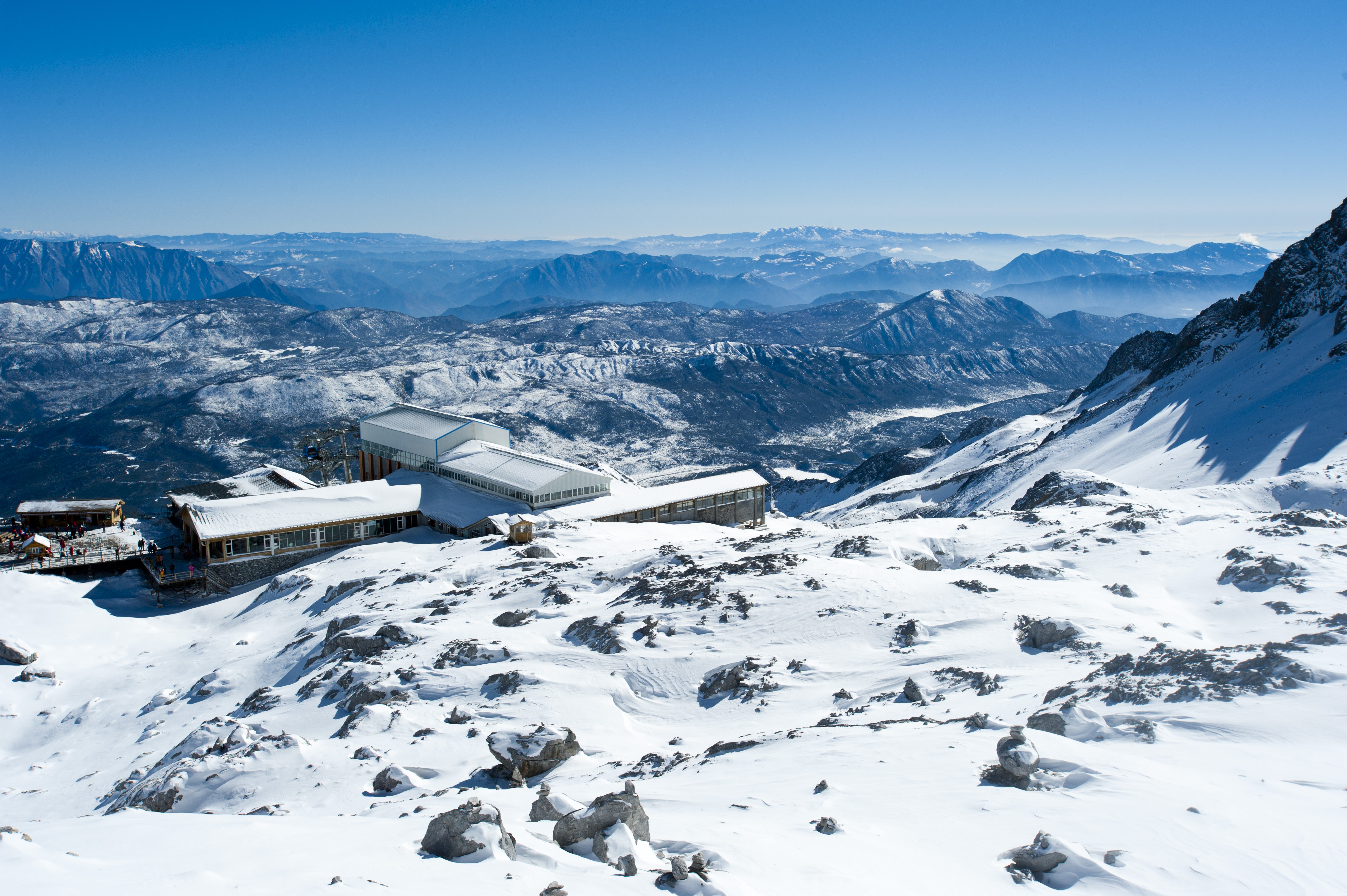 整理照片:2013年底昆明-丽江-泸沽湖7日自由行,云南难得的大雪