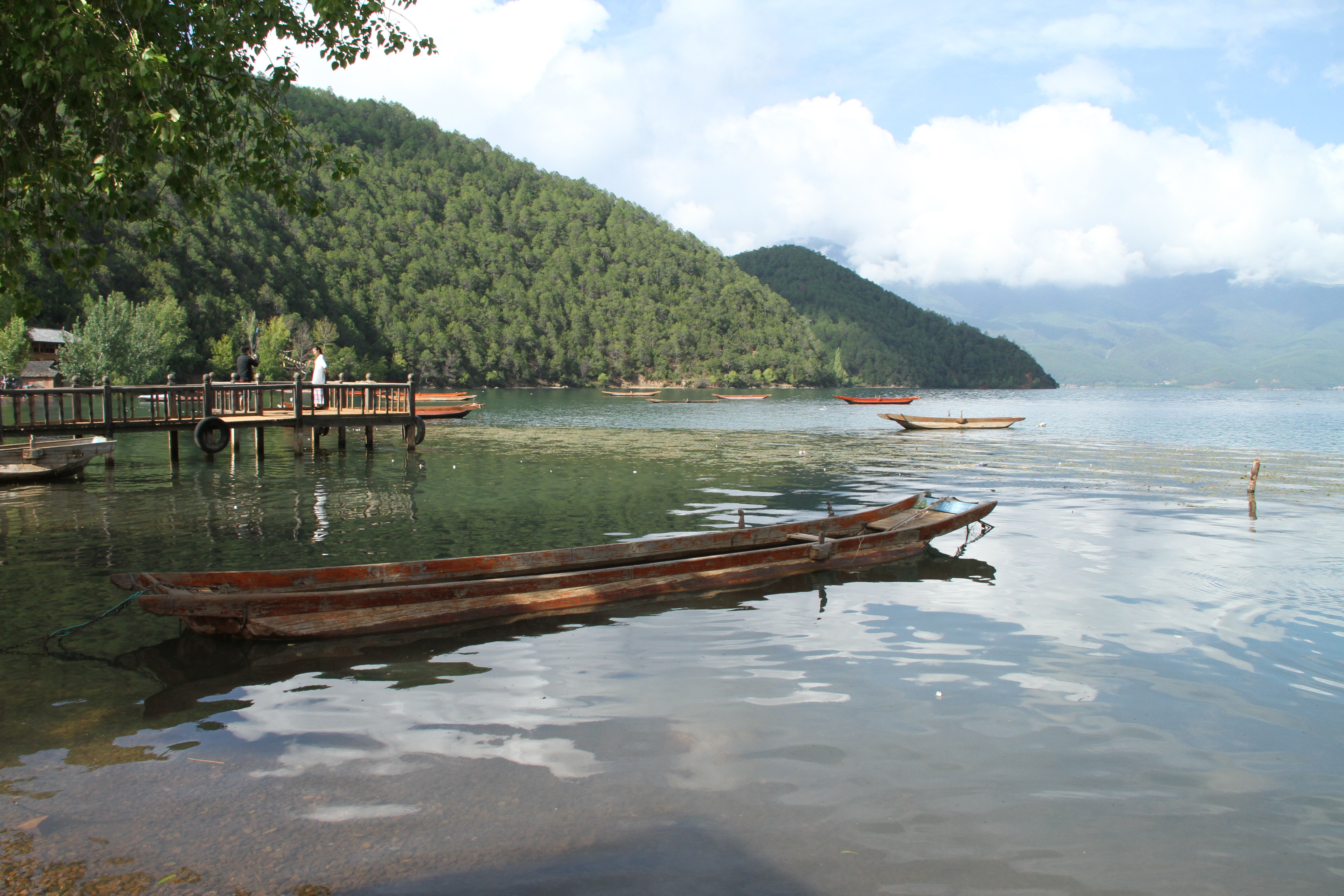 瀘沽湖女神灣旅遊景點攻略圖