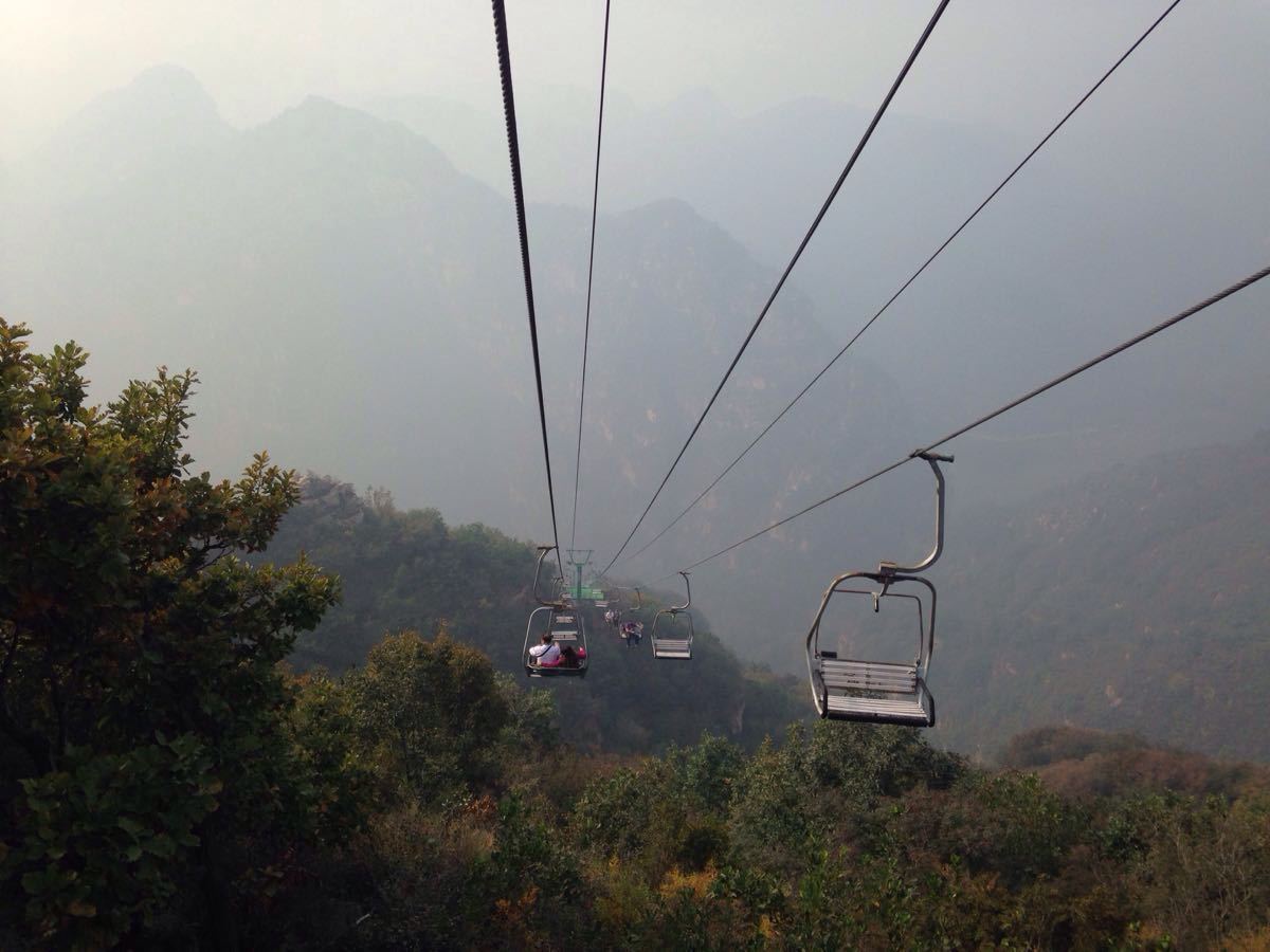【携程攻略】北京京东大峡谷景点,景色不错，尤其是缆车游览时候感觉风景更优美！ 就是乘缆车之前的台…