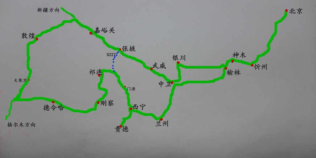 大西北最完美自驾游路线的简单介绍