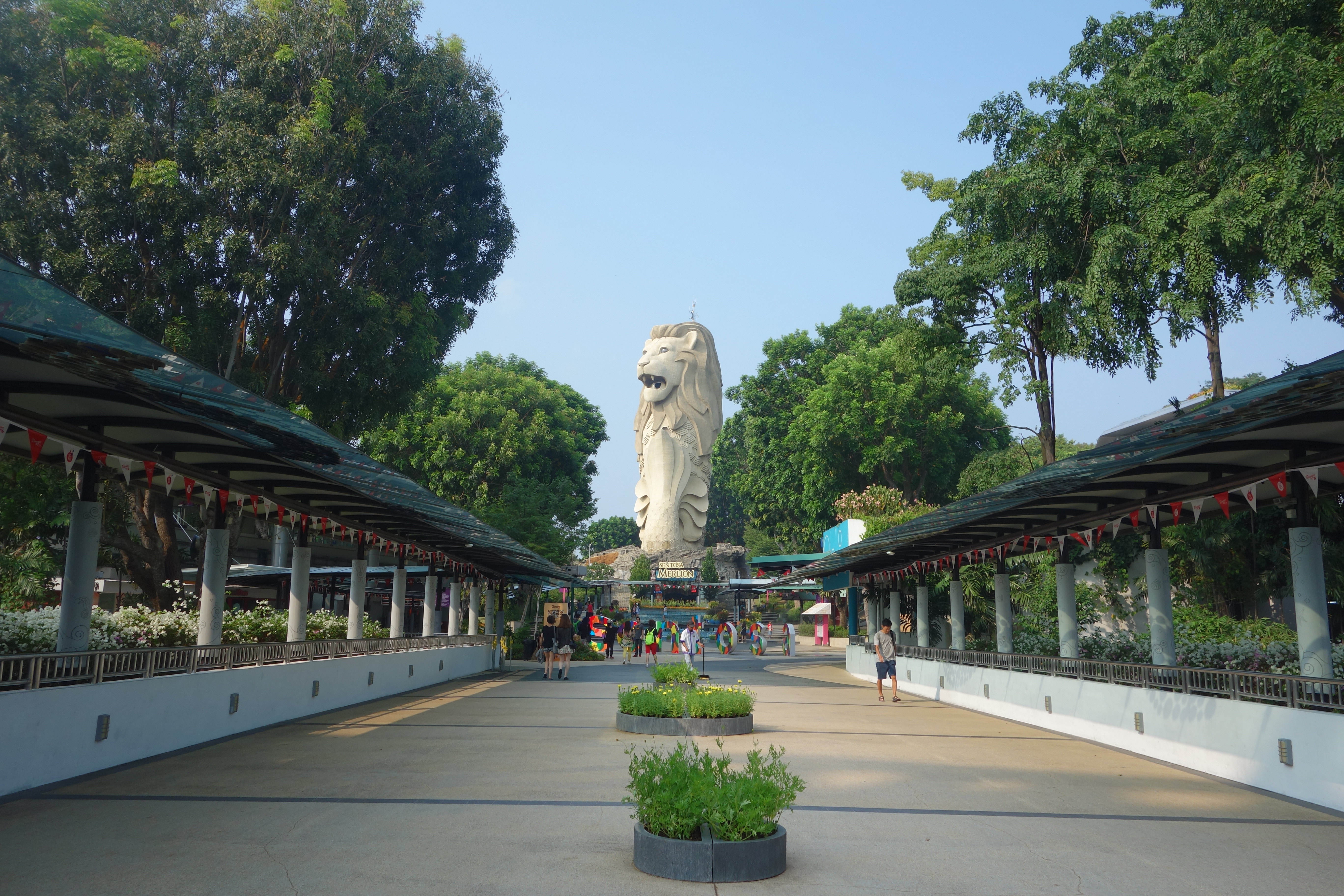 圣淘沙鱼尾狮塔